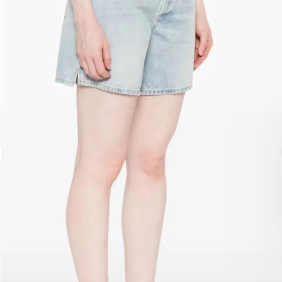 AnnieWear Women’s Drawstring Denim Medium Wash Shorts XL NWT - Picture 10 of 10